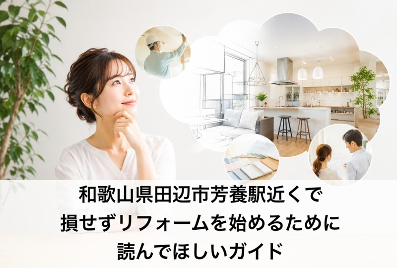 画像748：和歌山県田辺市芳養駅近くで損せずリフォームを始めるために読んでほしいガイド